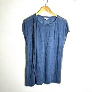 Sundance Denim Blue Short Sleeve Top